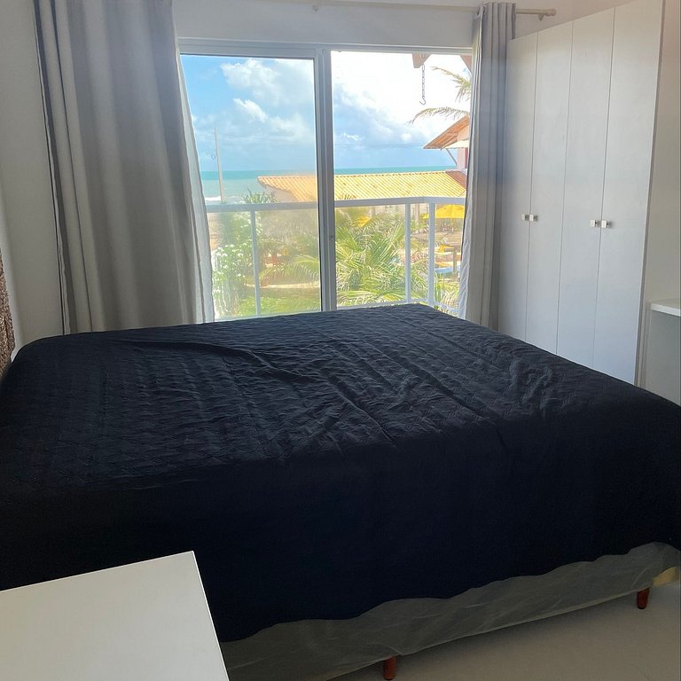 Casa na Praia do Coqueiro "Pé na areia" com vista privilegia