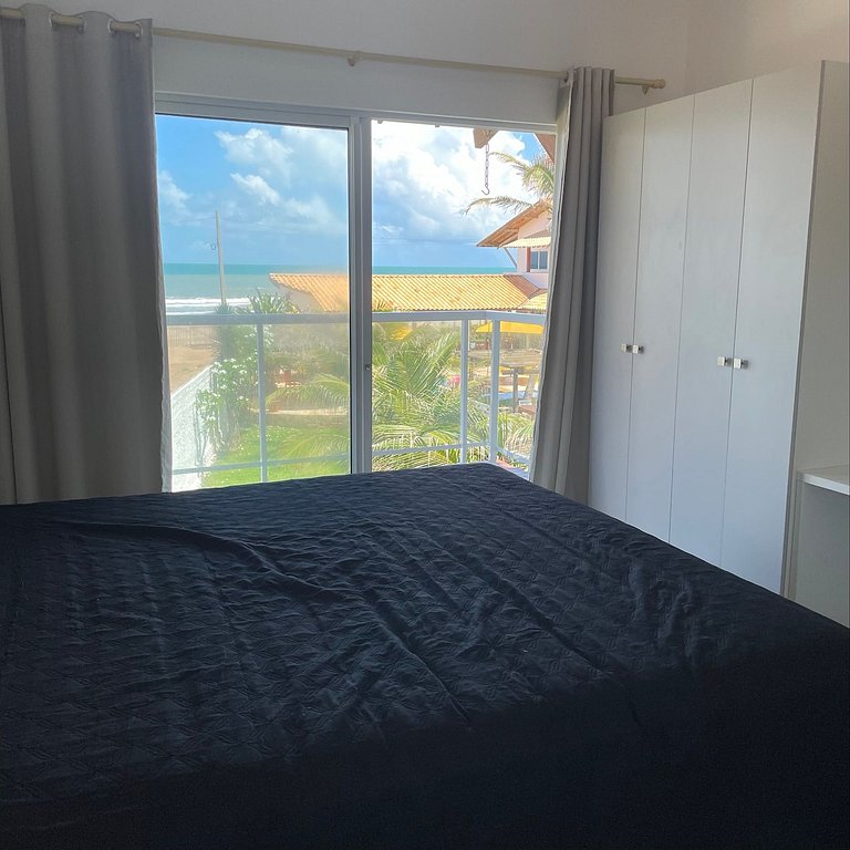 Casa na Praia do Coqueiro "Pé na areia" com vista privilegia