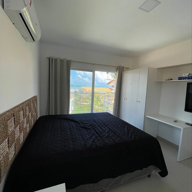 Casa na Praia do Coqueiro "Pé na areia" com vista privilegia