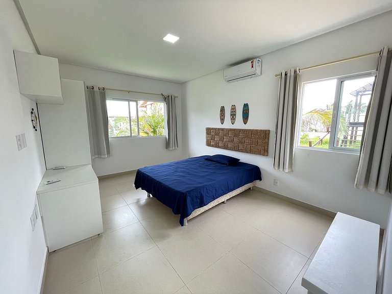 Casa na Praia do Coqueiro "Pé na areia" com vista privilegia