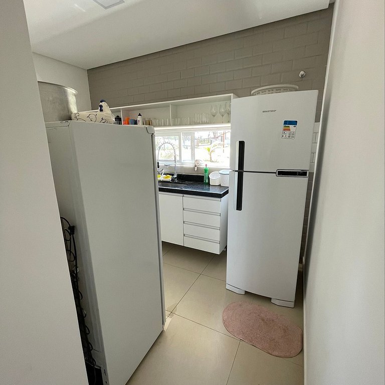 Casa na Praia do Coqueiro "Pé na areia" com vista privilegia